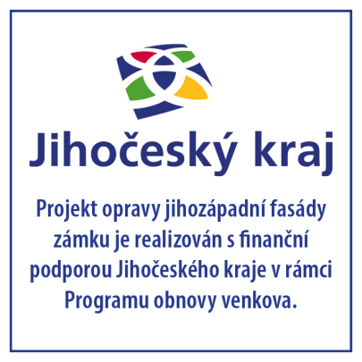Oprava jihozápadní fasády zámku