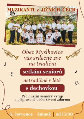 Setkání seniorů s dechovkou