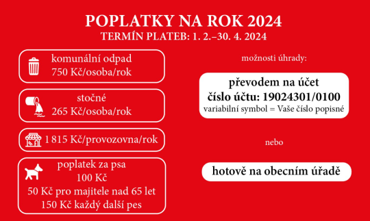 Poplatky 2024