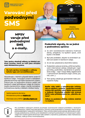 Pozor na podvodné SMS