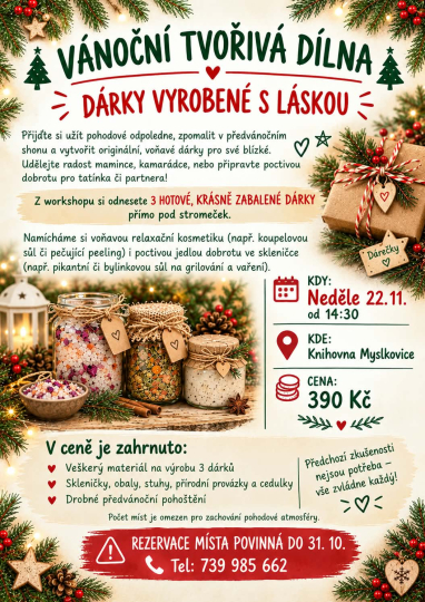 Vánoční tvořivá dílna